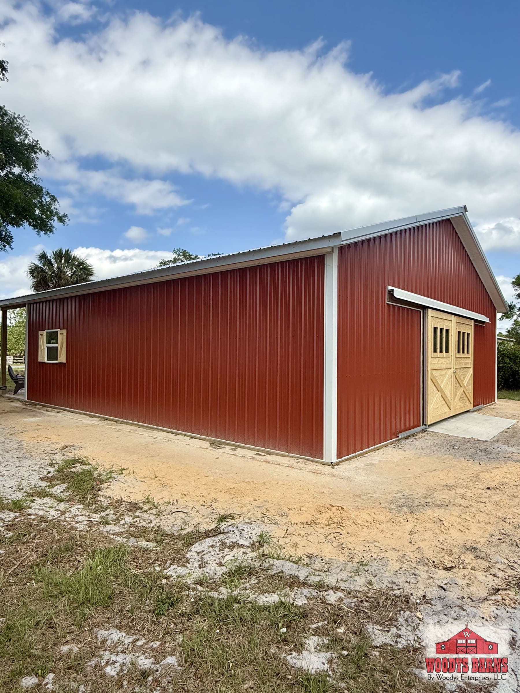The Bender Building, built by Woodys Barns