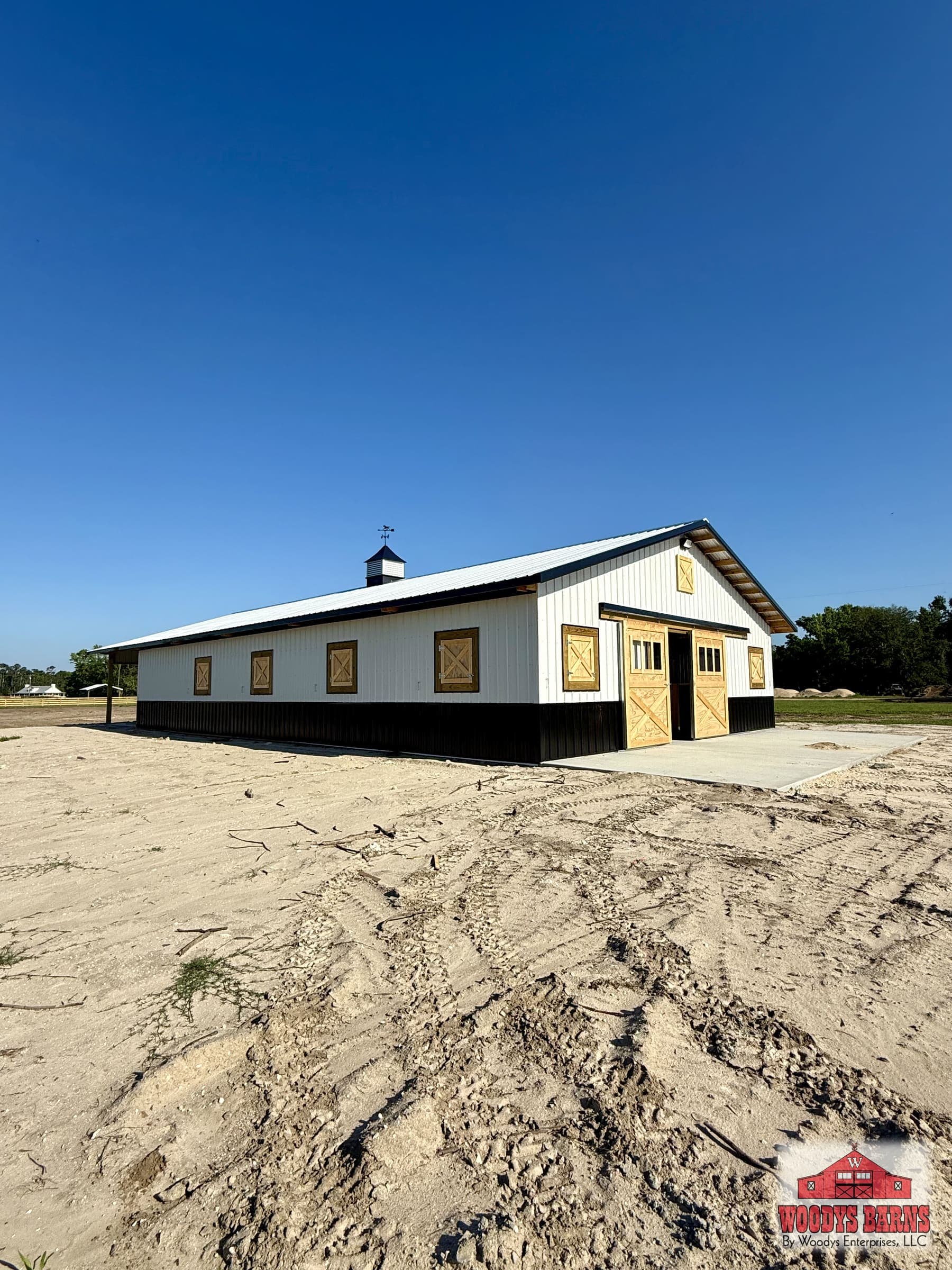 Chelsea Street Ranch, built by Woodys Barns