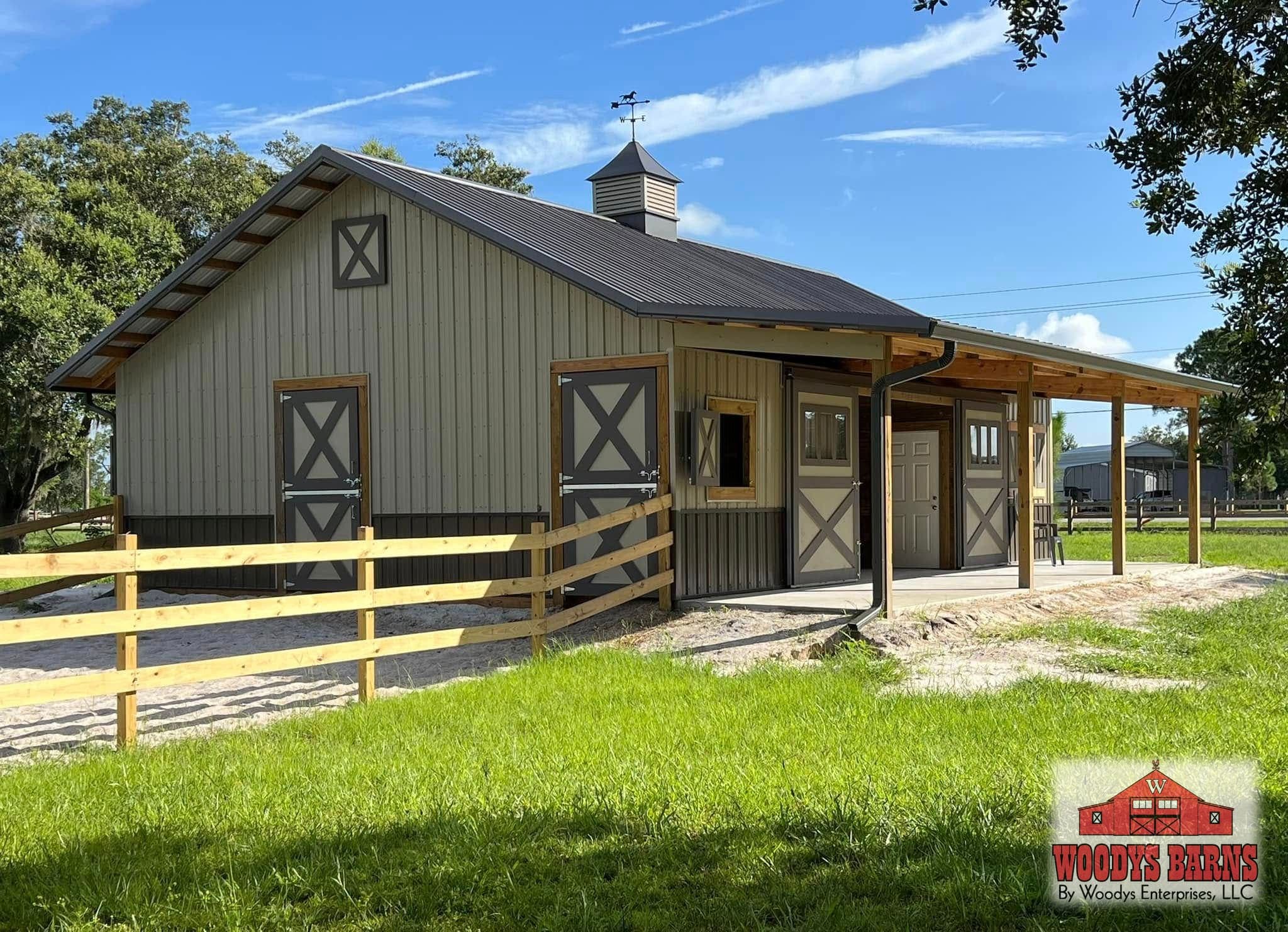 The Dupuy Barn, built by Woodys Barns