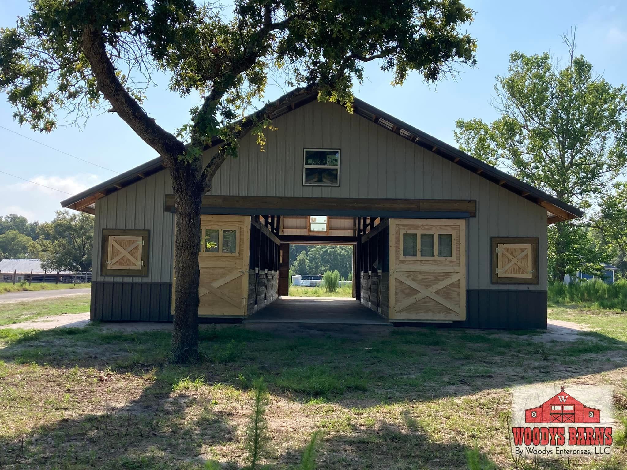 The King Barn, built by Woodys Barns