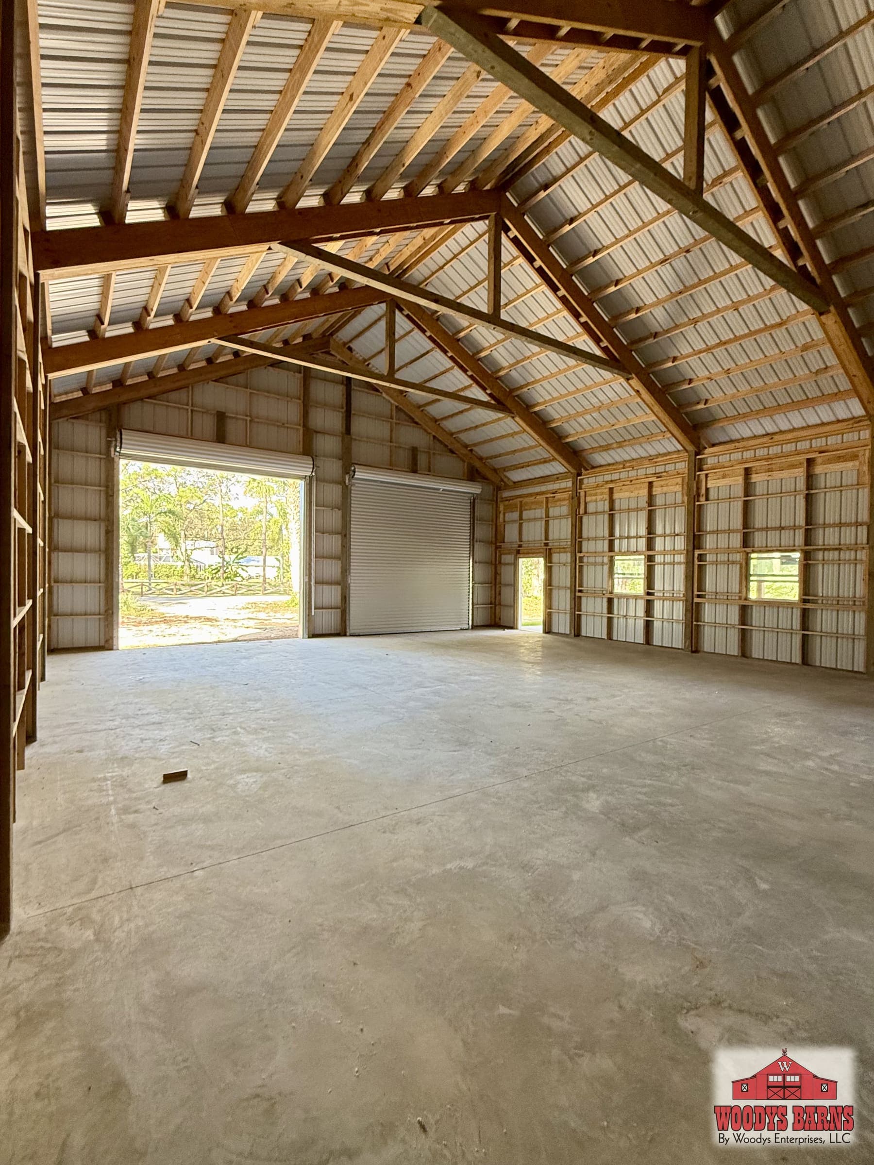 The Mack Garage, built by Woodys Barns