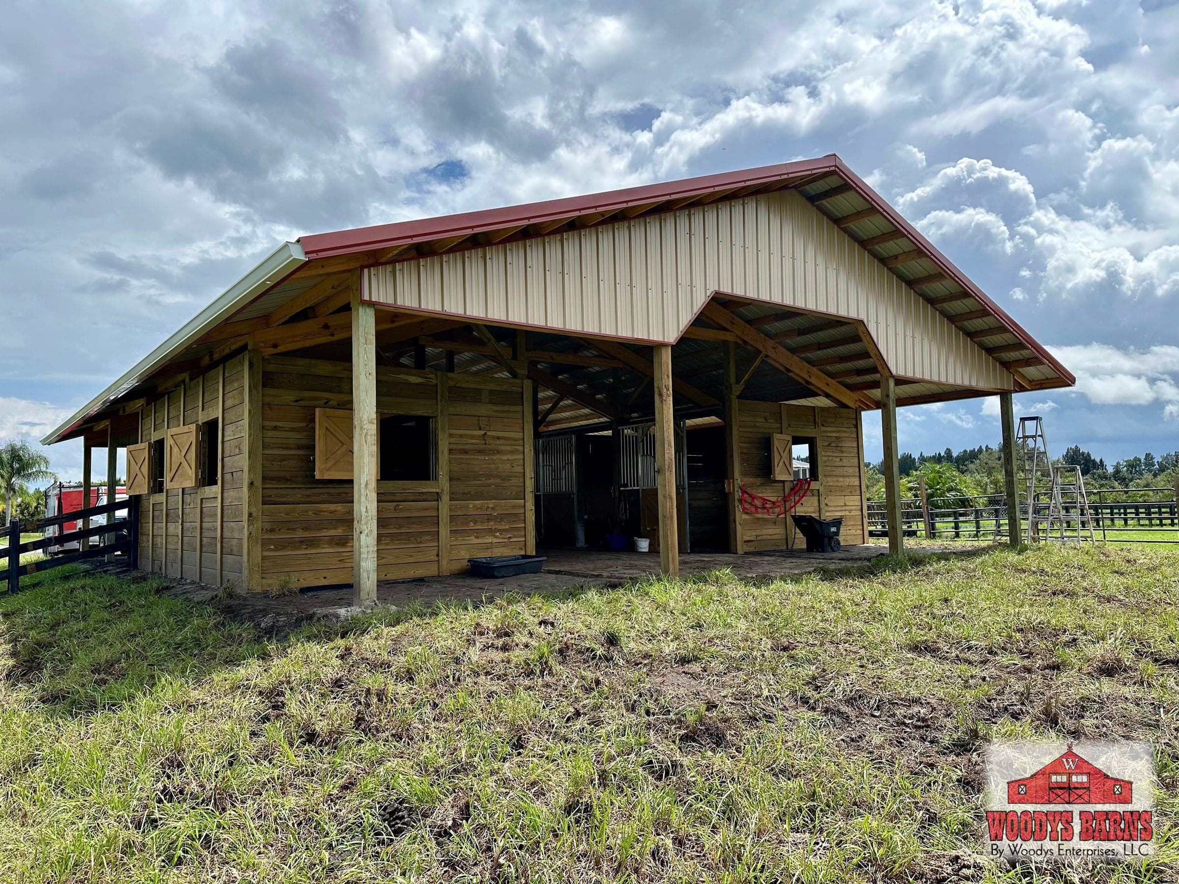 The Blakelock Barn, built by Woodys Barns