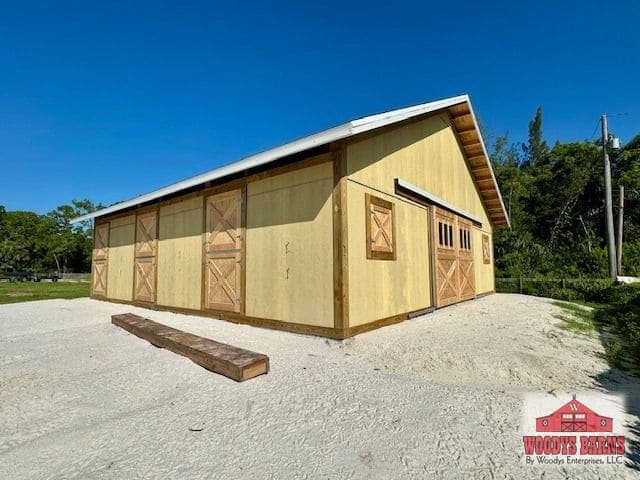 The Carrie Barn, built by Woodys Barns