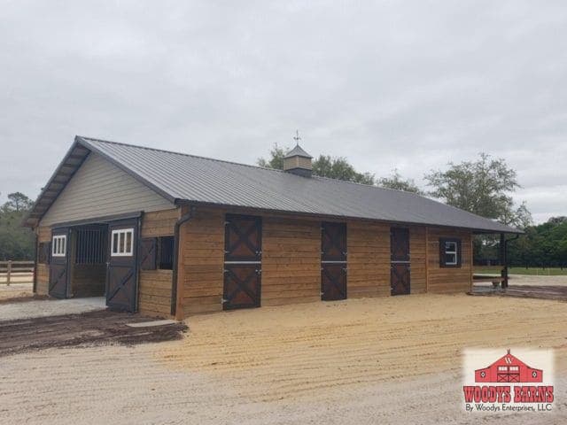 The Dennis Barn, built by Woodys Barns