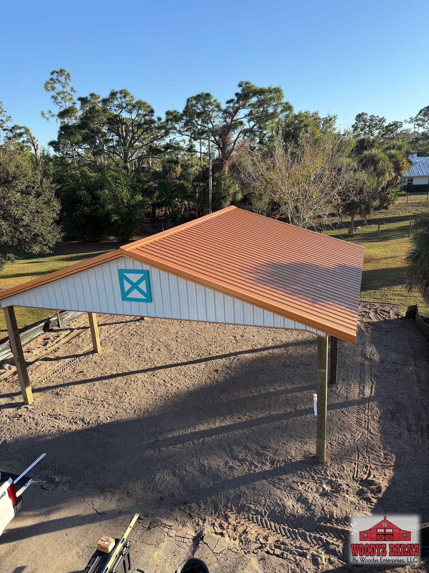 The Fedor Pole Barn, built by Woodys Barns