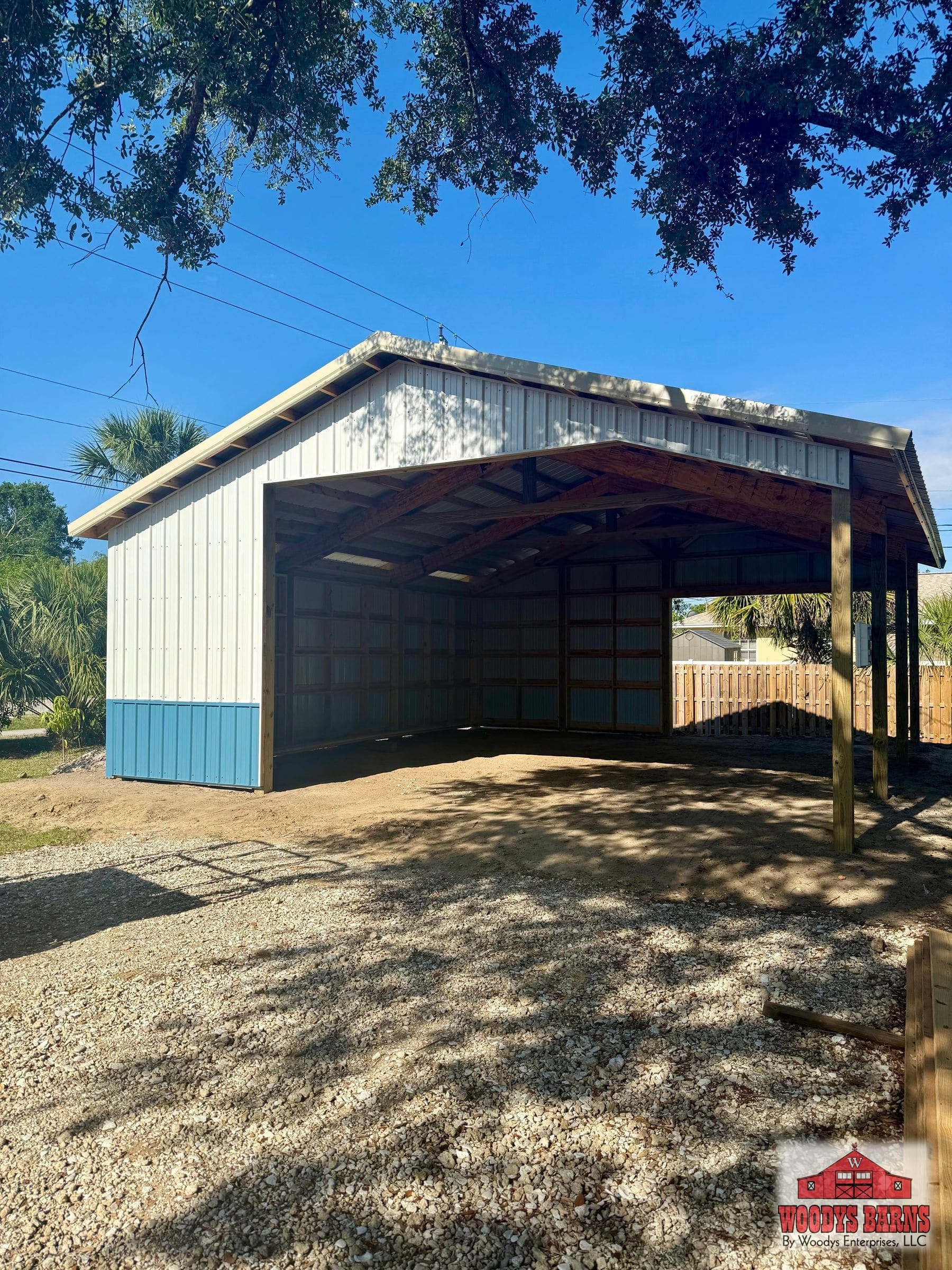 The Herbert Pole Barn, built by Woodys Barns