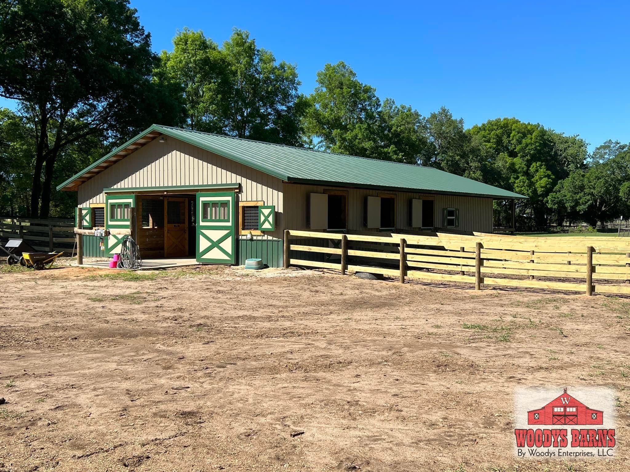 R&R Organic Farm, built by Woodys Barns