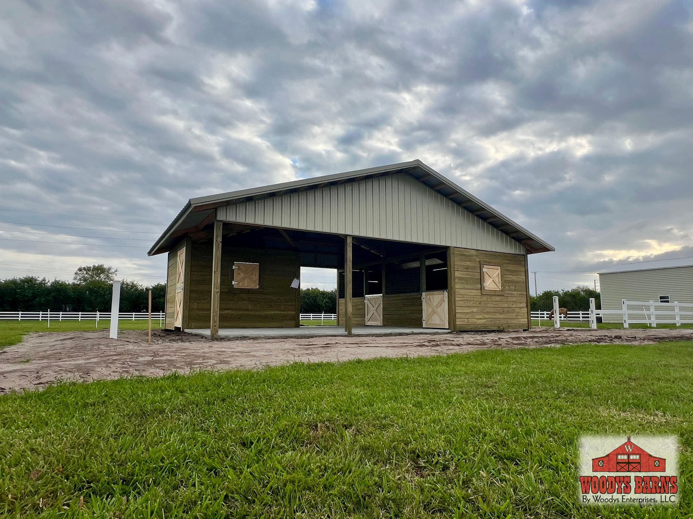 The Sattar Barn, built by Woodys Barns