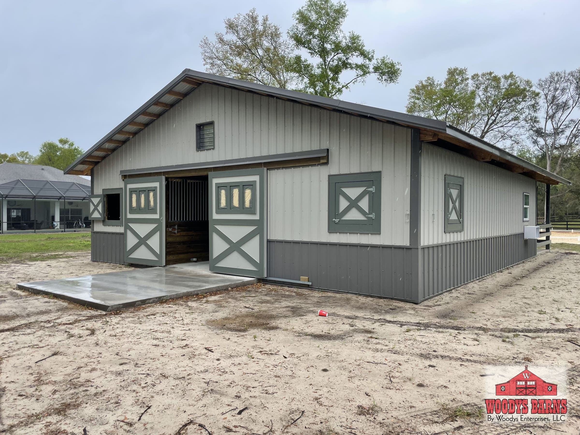 The Sobeck Barn, built by Woodys Barns