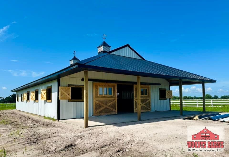 The Wilson Barn, built by Woodys Barns
