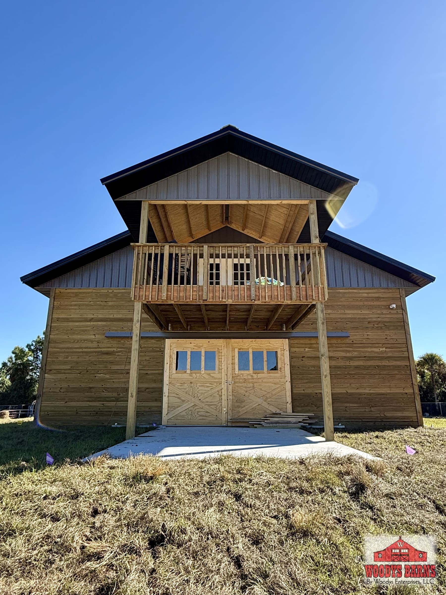 The Masoud Barn, built by Woodys Barns